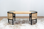Load image into Gallery viewer, Curvia Rattan Coffee Table
