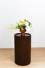 Load image into Gallery viewer, Avara Fluted Side Table with Storage
