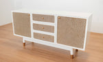 Load image into Gallery viewer, Daisy White Sideboard Cabinet
