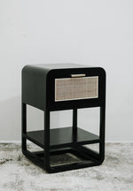 Load image into Gallery viewer, Delilah Rattan Bedside Table
