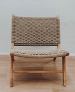 Load image into Gallery viewer, Seagrass Woven Chaise Lounge
